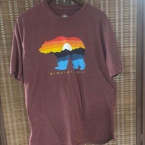 Glacier Park Bear Graphic T-Shirt